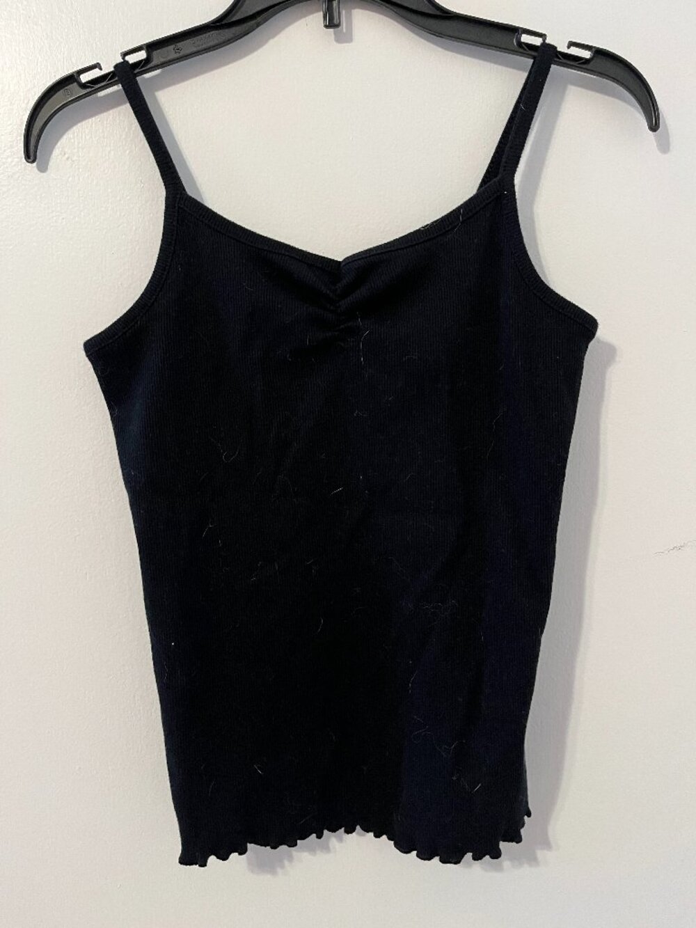 Girls black camisole
